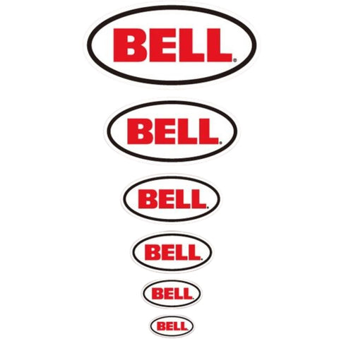 Bell Oval Decal 160MM/25PK Graphic Kit Accessories-112254
