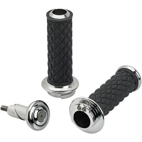 Biltwell Alumicore Dual Cable Cruiser Hand Grips-0630