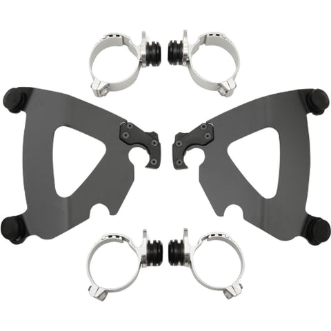 Memphis Shades MEB2029 FXDWG Road Warrior Trigger-Lock Mount Kit Motorcycle Accessories-2320