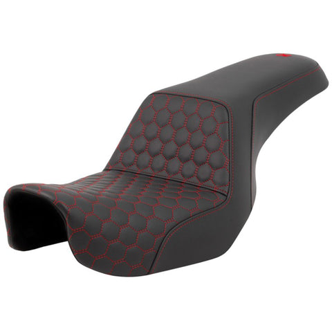 Saddlemen 2006-2017 FXD, FXDWG, FLD Dyna Step-Up HC Seat Motorcycle Accessories-0803