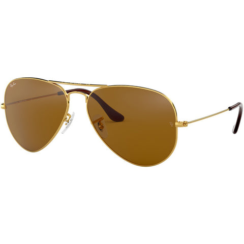 Ray-Ban Aviator Classic Adult Aviator Sunglasses (Refurbished, Without Tags)