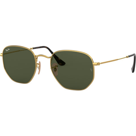 Ray-Ban Hexagonal Flat Lenses Adult Lifestyle Sunglasses-0RB3548N