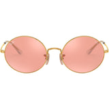 Ray-Ban Oval 1970 Adult Lifestyle Polarized Sunglasses-