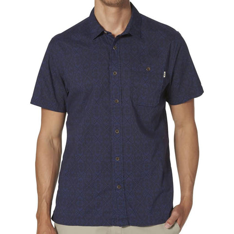 Reef Tribe Button-Up Men's Short-Sleeve Shirts-RF-0A2YDENAV