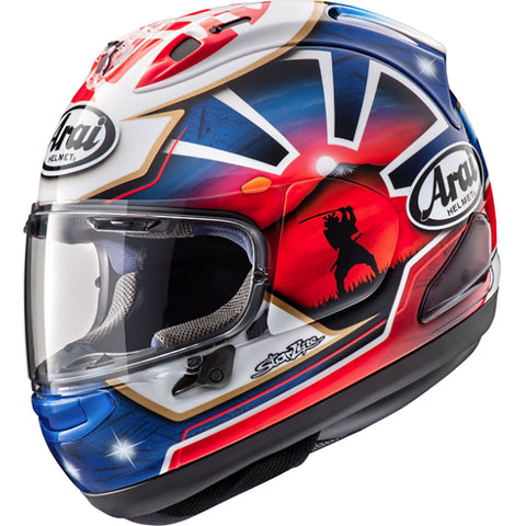Arai Corsair-X Dani Samurai-2 Adult Street Helmets-0101