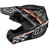 Troy Lee Designs SE4 Polyacrylite Warped MIPS Adult Off-Road Helmets-109327033