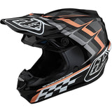 Troy Lee Designs SE4 Polyacrylite Warped MIPS Adult Off-Road Helmets-109327033