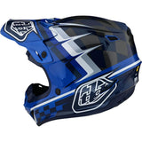 Troy Lee Designs SE4 Polyacrylite Warped MIPS Adult Off-Road Helmets-109327024