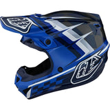 Troy Lee Designs SE4 Polyacrylite Warped MIPS Adult Off-Road Helmets-109327024
