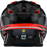 Troy Lee Designs SE4 Polyacrylite Warped MIPS Adult Off-Road Helmets-109327014