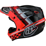 Troy Lee Designs SE4 Polyacrylite Warped MIPS Adult Off-Road Helmets-109327014