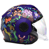 LS2 Verso Flora Brasil Open Face Women's Adult Cruiser Helmets-570