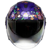 LS2 Verso Flora Brasil Open Face Women's Adult Cruiser Helmets-570