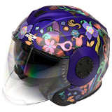LS2 Verso Flora Brasil Open Face Women's Adult Cruiser Helmets-570
