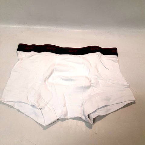 UFC Official MMA Underwear Trunks White 2-Pack
