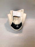 ProForce Headguard w/Face Cage White Small