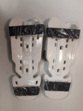 ProForce Lightning Shin & Instep Guard White Size Child/Small