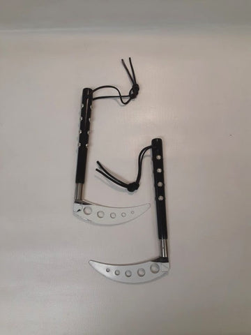 Black Studded Competition Kamas 10" Inches