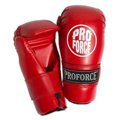 ProForce Point and Semi-Contact Fighting Gloves Red Small