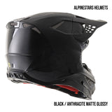 Alpinestars Supertech M8 Echo MIPS Adult Off-Road Helmets Black / Anthracite Matte Glossy