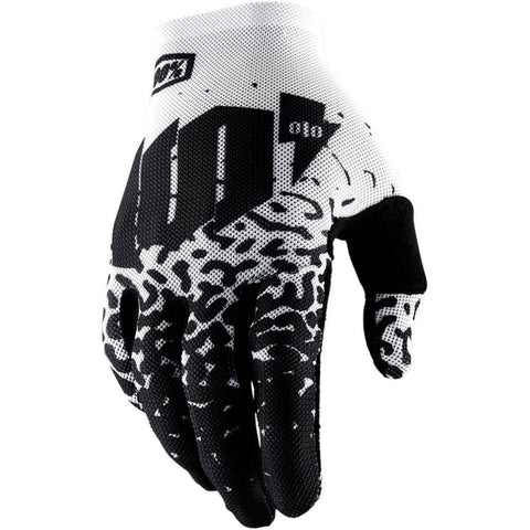 100% Celium 2 Men's Off-Road Gloves - Metal / Black