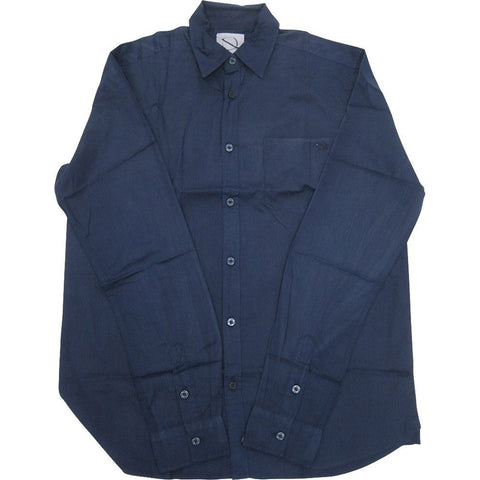 Lost Sunwashed Solid Men's Button Up Long-Sleeve Shirts Brand New-LL123166