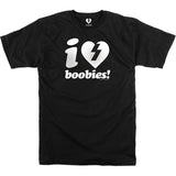Mystery I Heart Boobies Men's Short-Sleeve Shirts-21090083