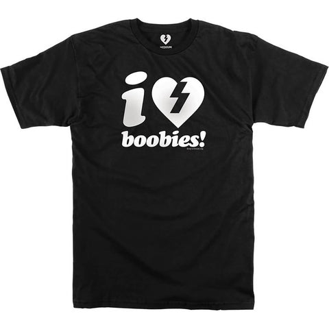 Mystery I Heart Boobies Men's Short-Sleeve Shirts-21090083