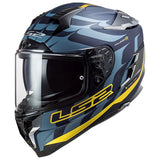 LS2 Challenger Carbon Flames Full Face Adult Street Helmets-327