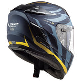 LS2 Challenger Carbon Flames Full Face Adult Street Helmets-327