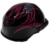 LS2 Rebellion Wheels & Wings Half Face Adult Cruiser Helmets-590