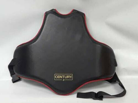 Century Martial Arts Body Shield Gold Label Black / Red Size L/XL