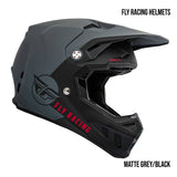 Fly Racing Formula CC Centrum Adult Off-Road Helmets Club Buy Matte Grey / Black