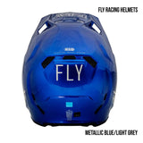 Fly Racing Formula CC Centrum Adult Off-Road Helmets Club Buy Metallic Blue / Light Grey