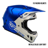 Fly Racing Formula CC Centrum Adult Off-Road Helmets Club Buy Metallic Blue / Light Grey