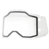 100% Accuri 2/Racecraft 2/Strata 2 Forecast Dual Pane With Bumps Replacement Lens Goggles Accessories-2602