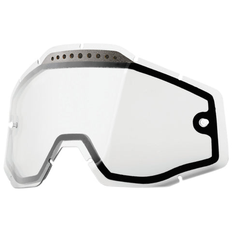 100% Accuri/Racecraft/Strata Dual Pane Vented Replacement Lens Goggles Accessories-2602