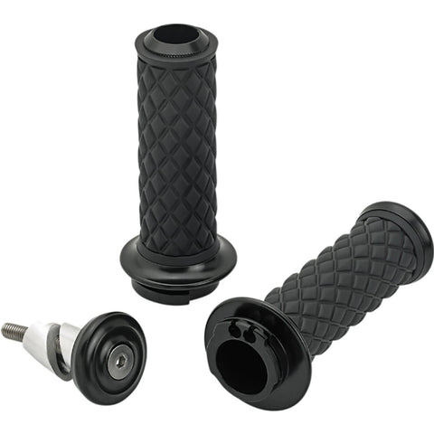 Biltwell Alumicore Dual Cable Cruiser Hand Grips-0630