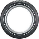 Dunlop American Elite Narrow Whitewall 17" Front Cruiser Tires-0305