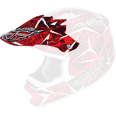 Fly Racing Trophy 2 Visor Helmet Accessories-73-3733-1