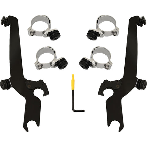 Memphis Shades CMX300 Rebel El Paso Sportshield Trigger Lock Mounting Kit Motorcycle Accessories-2321