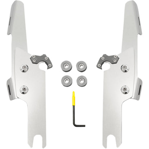 Memphis Shades FLRT Fats/Slim Windshield Trigger-Lock Complete Mount Kit Motorcycle Accessories-2320