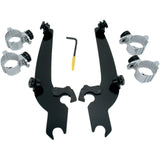 Memphis Shades Sportshield Trigger-Lock Complete Narrow Mount Kit Motorcycle Accessories-2320