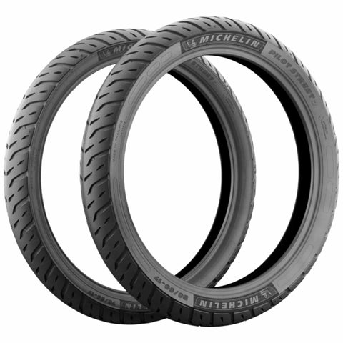Michelin Pilot Street 2 Reinforced 17" Front/Rear Street Tires-0305