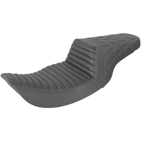 Saddlemen 2010-2016 R6 GP-V1 Solo Seat with Matching Pillion Cover Motorcycle Accessories-0810