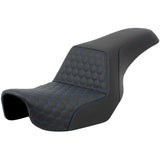 Saddlemen 2006-2017 FXD, FXDWG, FLD Dyna Step-Up HC Seat Motorcycle Accessories-0803