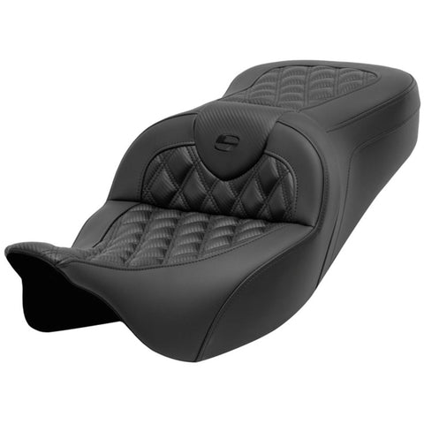 Saddlemen 2008-2024 FLHR, FLHT, FLHX & FLTR Roadsofa CF LS Seat Motorcycle Accessories-0801
