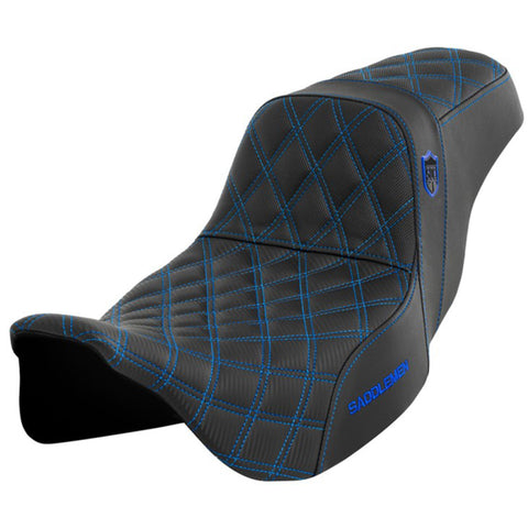 Saddlemen 2008-2024 FLHR, FLHT, FLHX & FLTR SDC Pro Series Performance Gripper Seat Motorcycle Accessories-0801