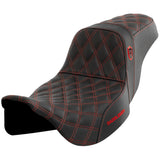 Saddlemen 2008-2024 FLHR, FLHT, FLHX & FLTR SDC Pro Series Performance Gripper Seat Motorcycle Accessories-0801