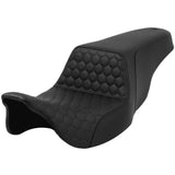 Saddlemen 2008-2024 FLHR, FLHT, FLHX & FLTR Step-Up HC Seat Motorcycle Accessories-0801